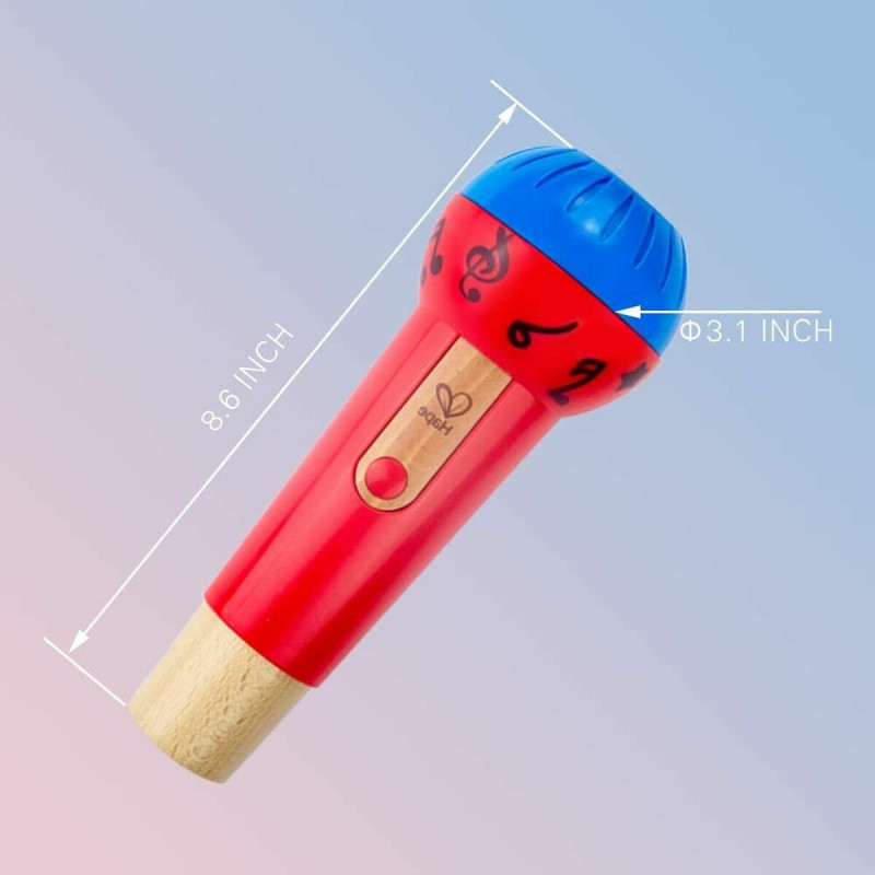 Microfone Hape E0337 21,8 x 8 cm