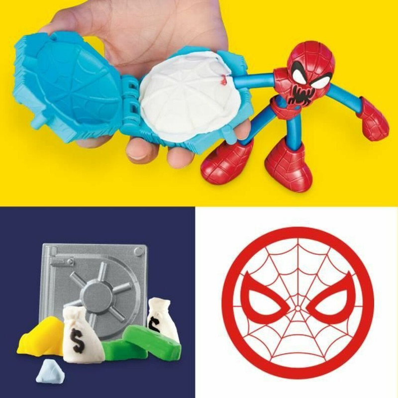 Juego de Plastilina Play-Doh Spider-Man Slash Attack Multicolor