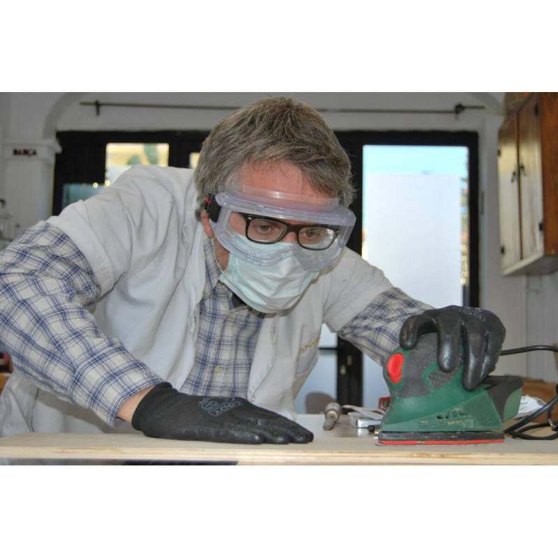 Safety glasses Eagle GUARDIAN GOOGLE Transparent Polycarbonate