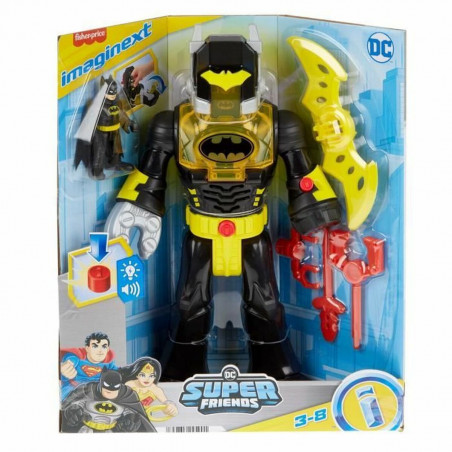 Boneco de Ação Imaginext Batman HYG31 6 Peças