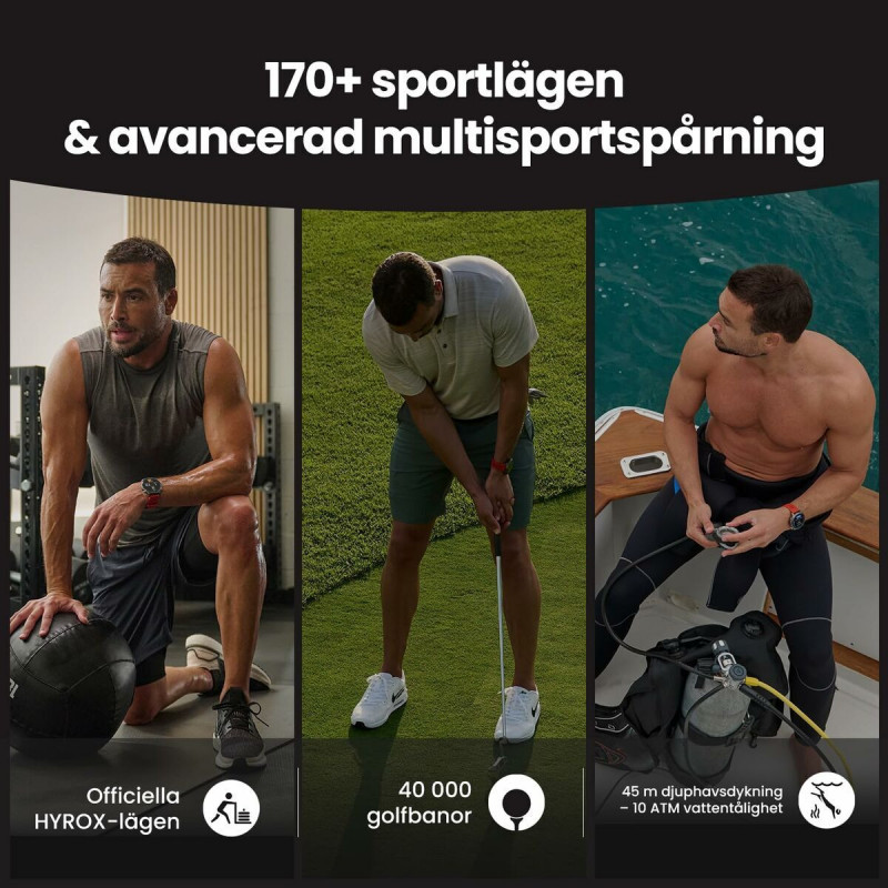 Smartwatch Amazfit Balance 2 Schwarz Grau 1,5"