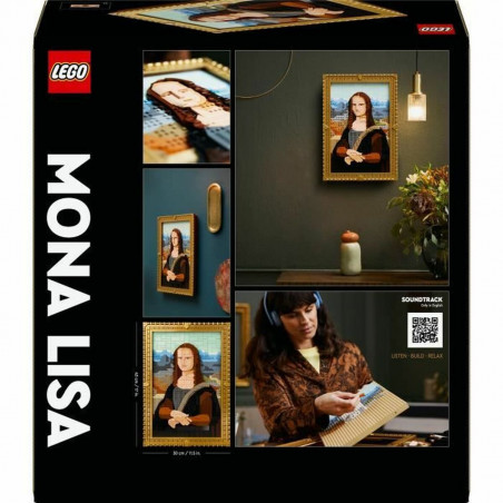 Konstruktionsspiel Lego Mona Lisa Bunt