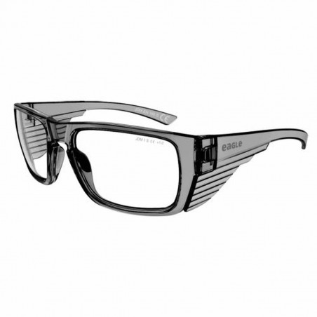Schutzbrille Eagle Tracer Grau Durchsichtig Kunststoff + 2