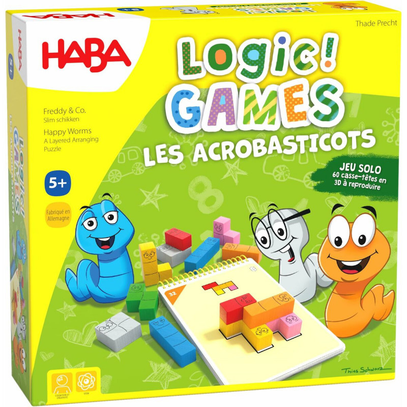 Tischspiel HABA Logic Games - Happy Worms
