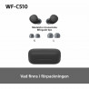 Wireless Earphones with Charging Case Sony WF-C510 Black