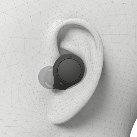 Auricolari Wireless con Custodia di Ricarica Sony WF-C510 Nero