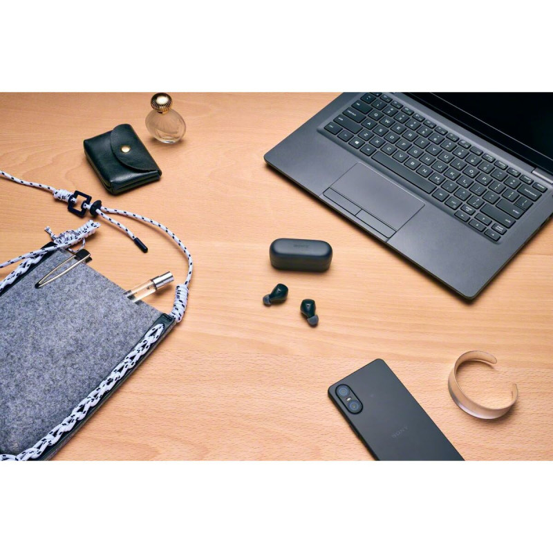 Auricolari Wireless con Custodia di Ricarica Sony WF-C510 Nero