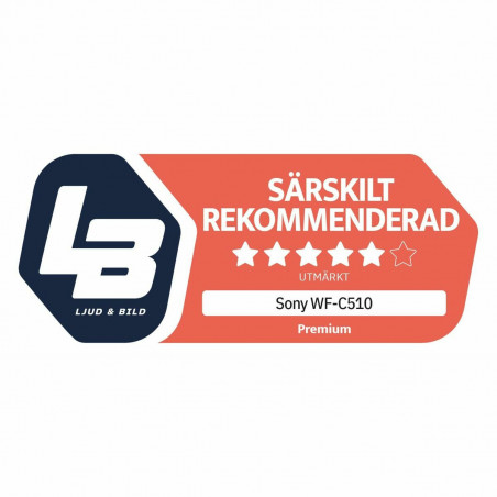 Kabellose Kopfhörer mit Ladebox Sony WF-C510 Schwarz