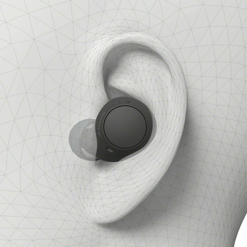 Auricolari Wireless con Custodia di Ricarica Sony WF-C510 Nero