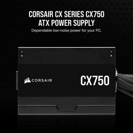 Fuente de Alimentación Corsair CX750 750 W 130 W 80 Plus Bronze