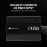 Fonte di Alimentazione Corsair CX750 750 W 130 W 80 Plus Bronze