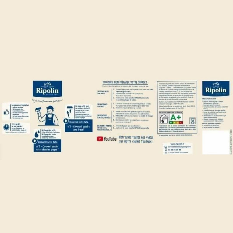Primer Paint Ripolin Satin finish