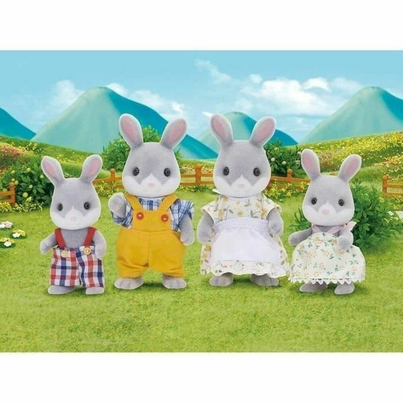 Puppen-Set Sylvanian Families Family Gray Rabbit