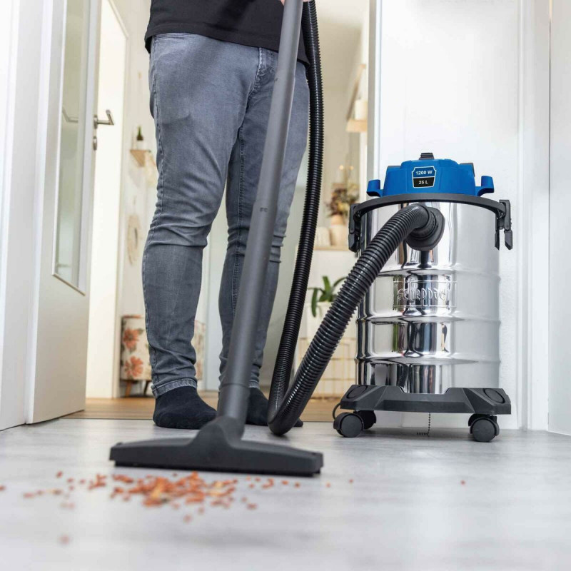 Wet and dry vacuum cleaner Scheppach 1200 W 20 kPa 25 L