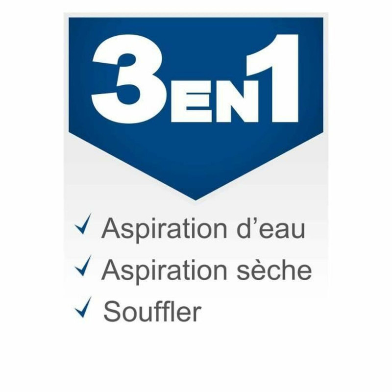 Aspirateur à sec et humide Scheppach 1200 W 20 kPa 25 L