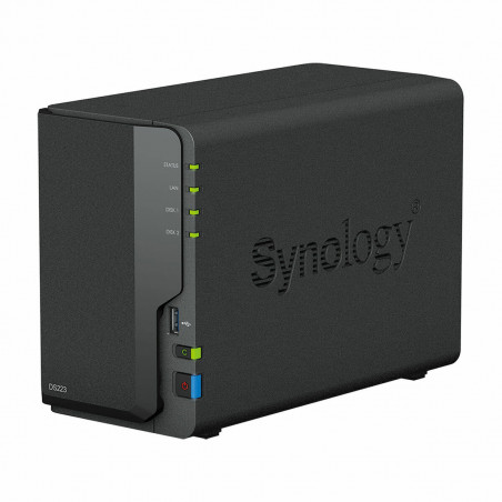 NAS-Netzwerk-Speicher Synology DS223 Schwarz