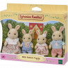 Conjunto de Bonecos Sylvanian Families 5706 Coelho Família 4 Peças
