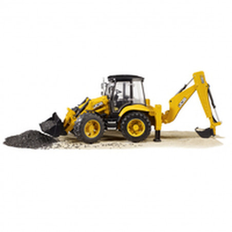 Backhoe Excavator Truck Bruder