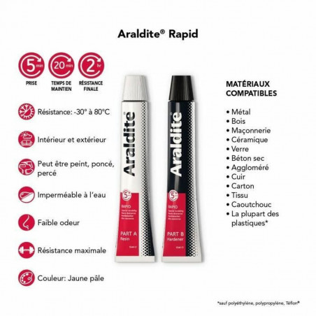 Colle Araldite 30 ml