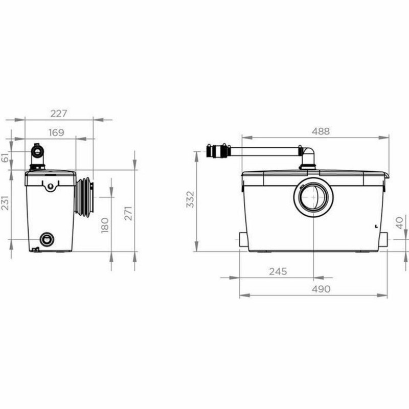 Wasserpumpe SFA Saniaccess 3
