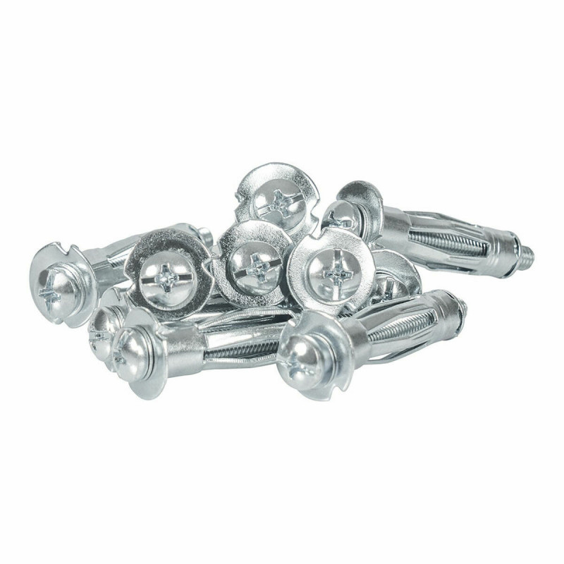 Buchas e parafusos Rapid Ø 11 x 37 mm M5 x 48 mm Metal Expansão 10 Unidades