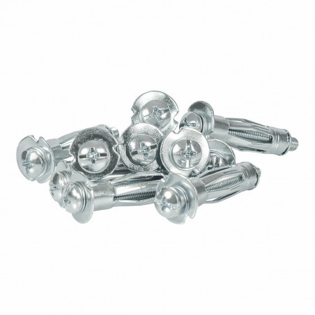 Dübel und Schrauben Rapid Ø 11 x 37 mm M5 x 48 mm Metall Erweiterung 10 Stück