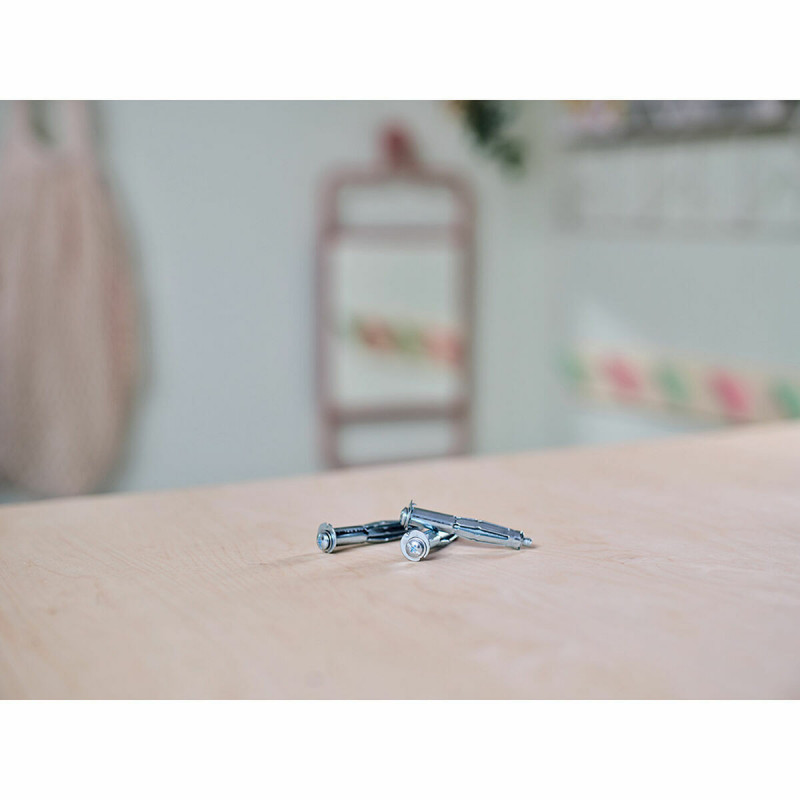 Buchas e parafusos Rapid 13 x 52 mm M6 x 63 mm Metal Expansão 10 Unidades