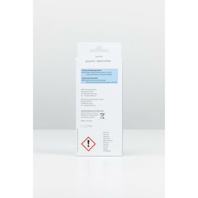 Entkalker für Kaffeemaschinen Jura