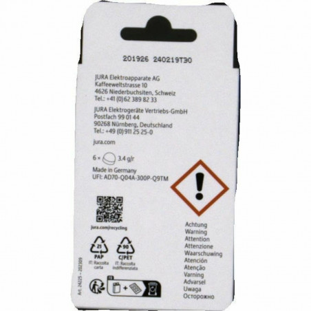 Elimina calcare per Caffettiere Jura