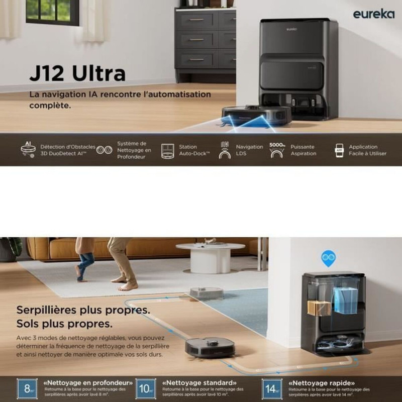 Aspirateur robot Eureka