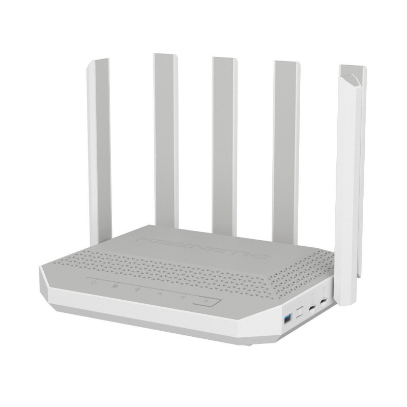 Router Keenetic KN-4110-01-EU Branco Cinzento USB 2.0 Ethernet LAN Wi-Fi 6 GHz