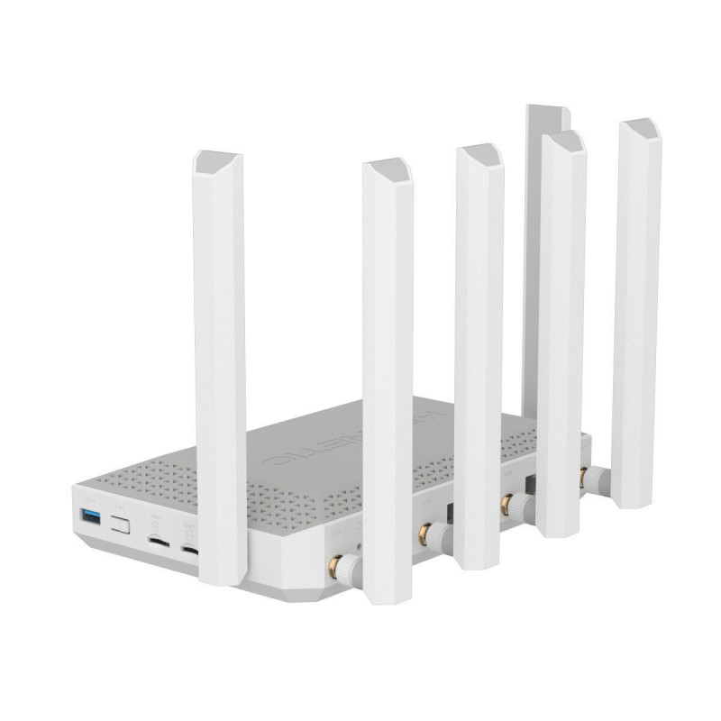 Router Keenetic KN-4110-01-EU Blanc Gris USB 2.0 Ethernet LAN Wi-Fi 6 GHz