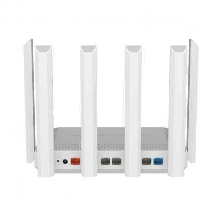 Router Keenetic KN-4110-01-EU Weiß Grau USB 2.0 Ethernet LAN Wi-Fi 6 GHz