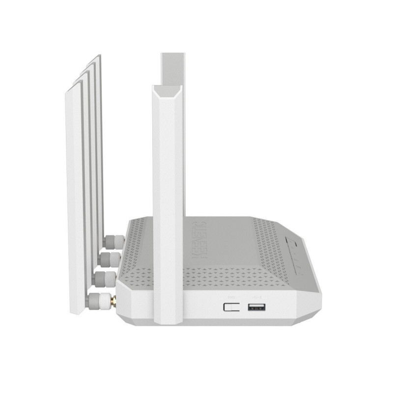 Router Keenetic KN-4110-01-EU Blanco Gris USB 2.0 Ethernet LAN Wi-Fi 6 GHz