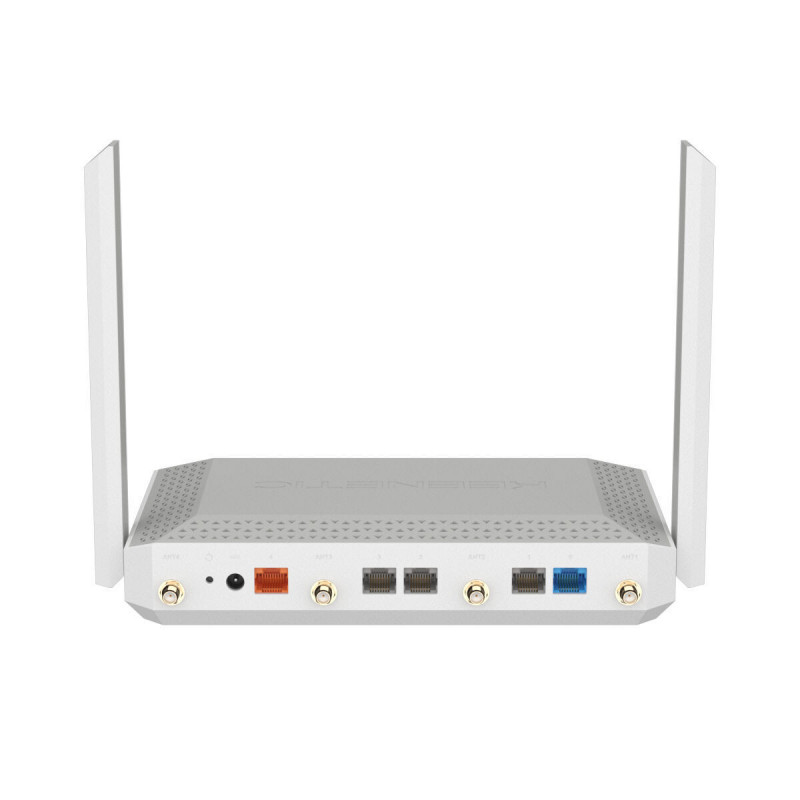 Router Keenetic KN-4110-01-EU White Grey USB 2.0 Ethernet LAN Wi-Fi 6 GHz
