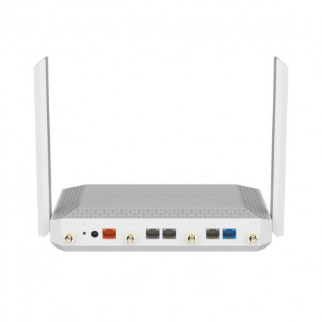 Router Keenetic KN-4110-01-EU White Grey USB 2.0 Ethernet LAN Wi-Fi 6 GHz