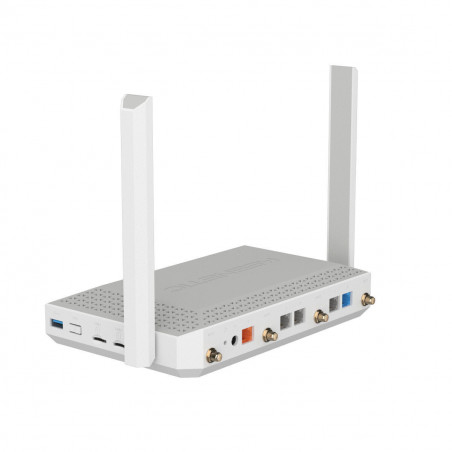 Router Keenetic KN-4110-01-EU Bianco Grigio USB 2.0 Ethernet LAN Wi-Fi 6 GHz
