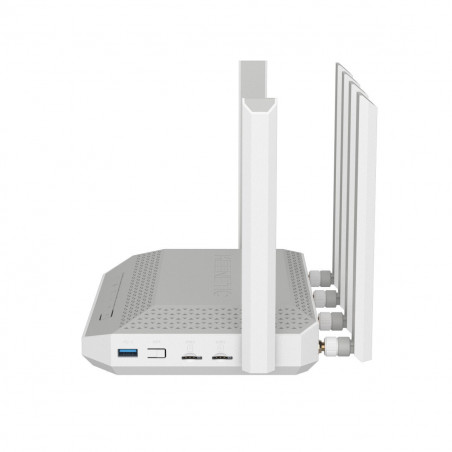 Router Keenetic KN-4110-01-EU White Grey USB 2.0 Ethernet LAN Wi-Fi 6 GHz
