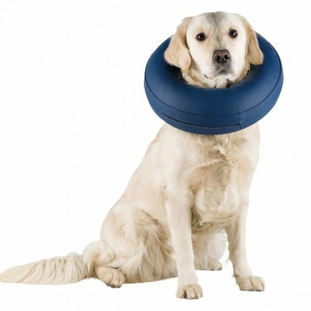 Colar protetor para cachorro Trixie Azul Insuflável (14-18 cm)