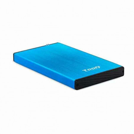 Capa Disco Duro TooQ TQE-2527BL SATA III USB 3.0 3,5" 2,5" USB Azul Preto/Azul USB 3.0 Micro USB B USB 3.2