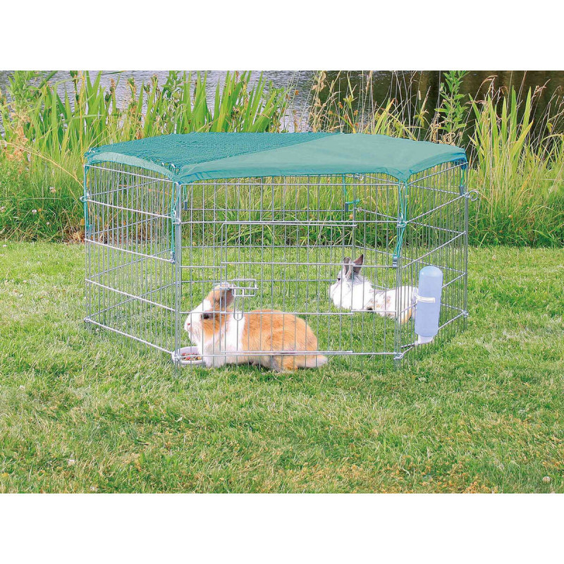 Protective Tarpaulin Trixie Polyethylene Small animals Green