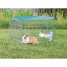 Protective Tarpaulin Trixie Polyethylene Small animals Green
