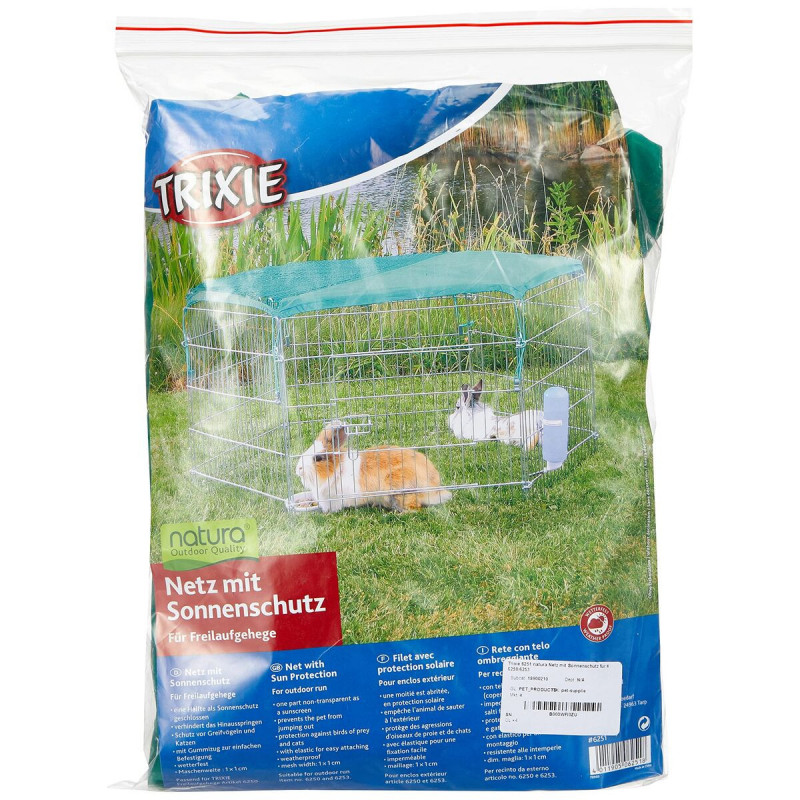 Telo protettivo Trixie Polietilene Animali piccoli Verde