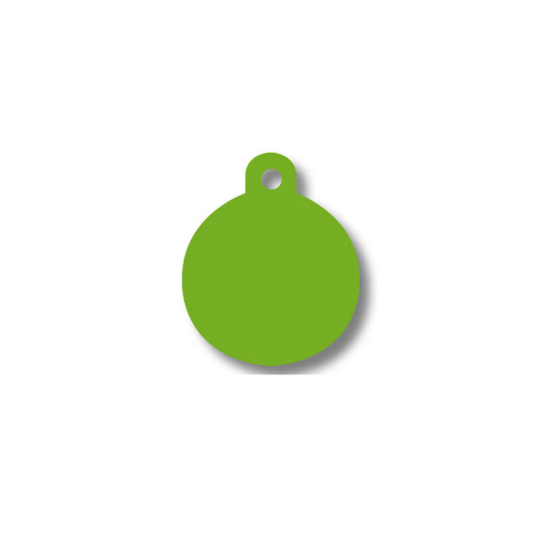 Plaque d'identification pour collier Imarc Circle Vert