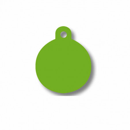 Placa identificativa para colar Imarc Circle Verde