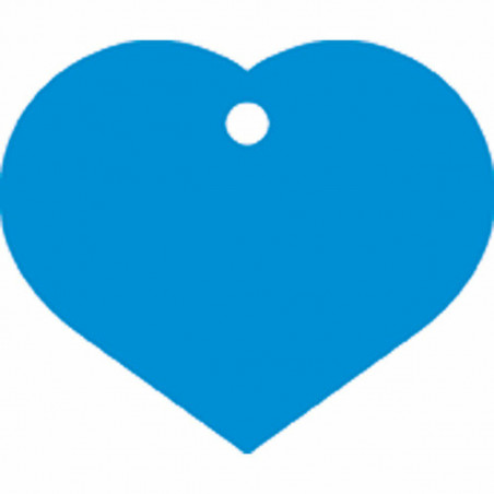 Identifikationsschild für Halsband Imarc Heart Blau