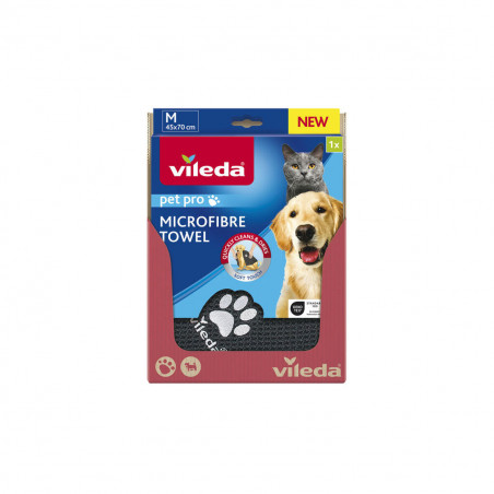 Toalha de Microfibra Vileda 172650 Cinzento M 45 x 70 cm