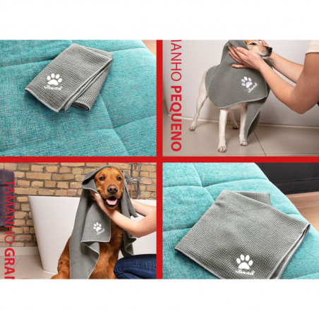 Serviette en Microfibre Vileda 172650 Gris M 45 x 70 cm