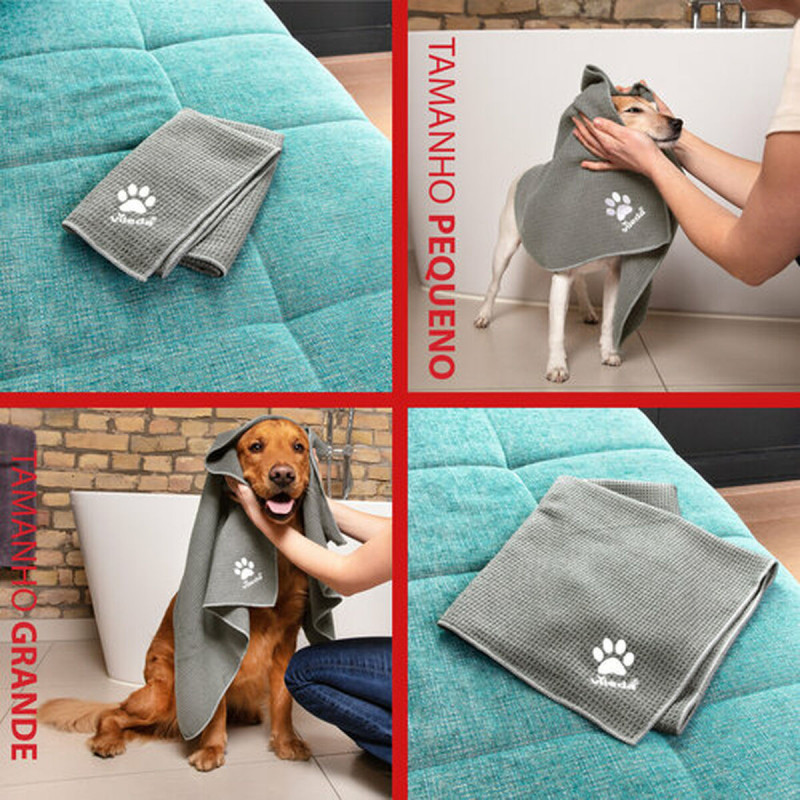 Microfibre Towel Vileda 172650 Grey M 45 x 70 cm