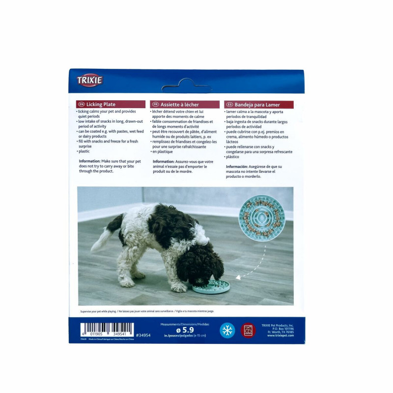 Coleira LED para Animais de Estimação Trixie Flash USB Vermelho Tamanho único